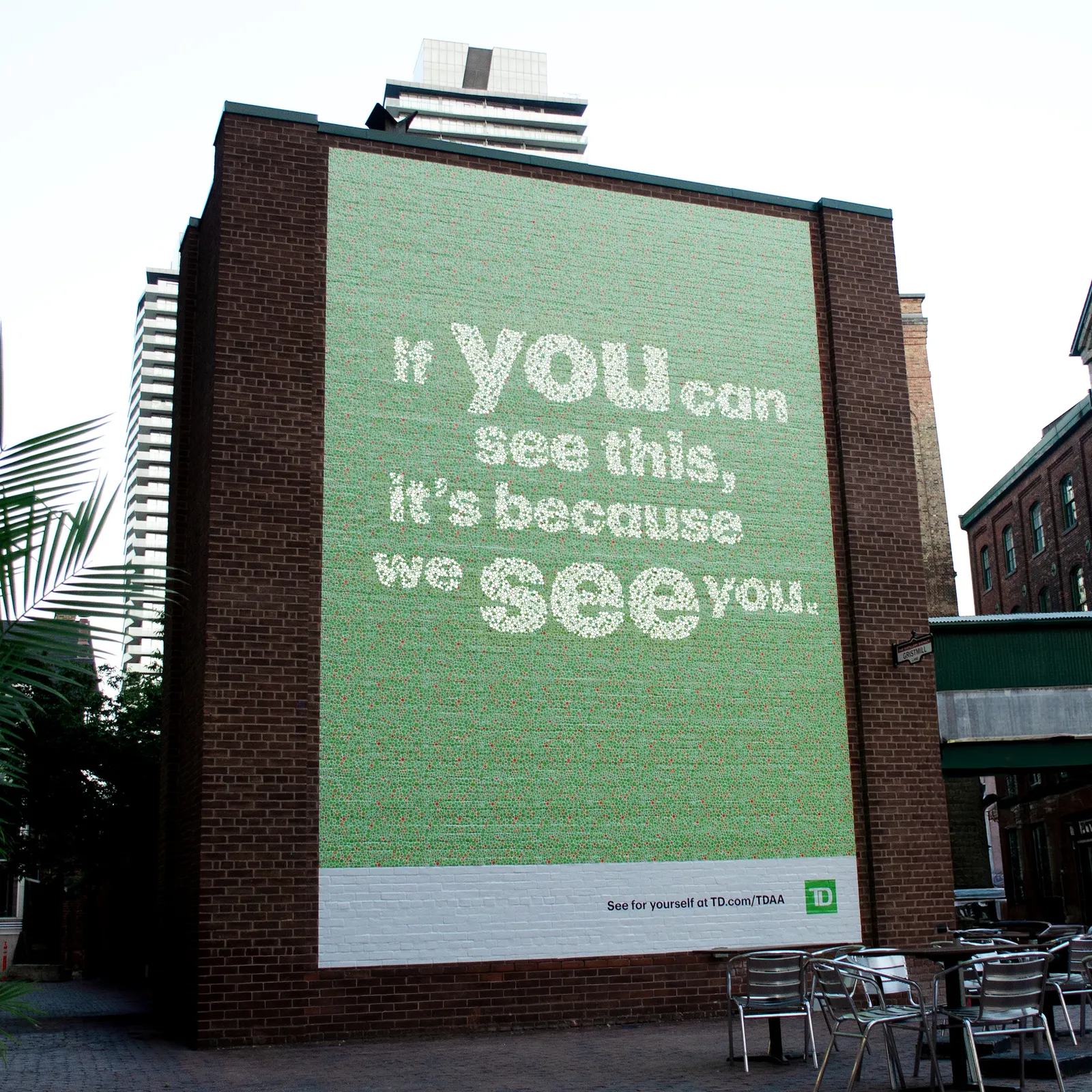 TD Bank Visible Sign